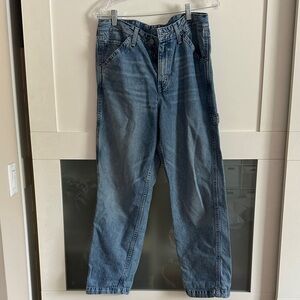 Levi's Men's Washed Blue Relaxed Jeans